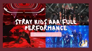 [2021 Asia Artist Awards] 211202 Stray Kids Domino x 3RACHA x Lee Know x Thunderous FULL PERFORMANCE