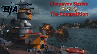 World of Warships- Chapayev Sizzles (223,000 Damage, 33 Fires)