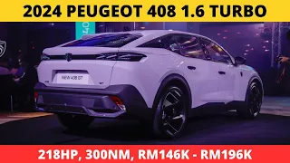 2024 Peugeot 408 - Is this the "Arteon" of the C-segment? | EvoMalaysia.com