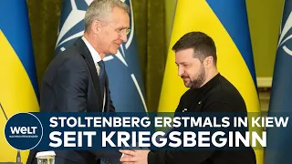 STOLTENBERG IN KIEW: Das ist vom Staatsbesuch des Nato-Generalsekretärs in der Ukraine zu erwarten