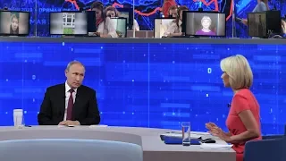 Владимир Путин - прямая линия с гражданами России