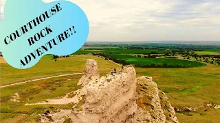 Courthouse Rock Hike and Drone Flight