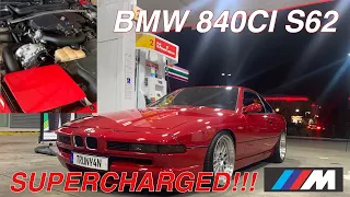 BMW 840CI M5 ENGINE SUPERCHARGED