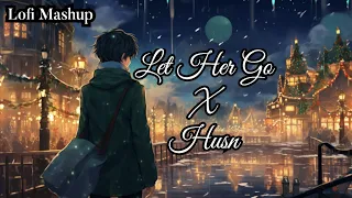 Let Her Go X Husn Lofi Cover by Bishal Saha | Lyrics Video | Lofi Mix Mashup | Singer Seri Version