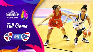 Dominican Republic v Puerto Rico | Full Game - FIBA Women's AmeriCup 2021