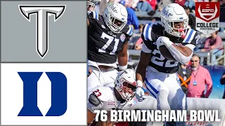 76 Birmingham Bowl: Troy Trojans vs. Duke Blue Devils | Full Game Highlights