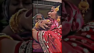 Sister Emotional 😭 At Sister's Wedding Bidai || #shorts #short #youtubeshorts