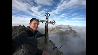 High Tatras: Martin's route on Gerlach/ solo climb (ENG SUB) [1080/60] 20.10.2018