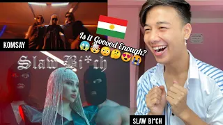 Komsay | Slaw Bi*ch | REACTION | Kurdish Music