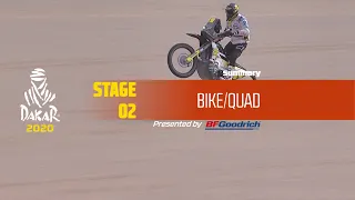 Dakar 2020 - Stage 2 (Al Wajh / Neom) - Bike/Quad Summary