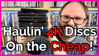 Blu-ray Haul | Cheap 4K Movies from Disc Replay!