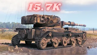 Manticore  15.7K Spot Damage  World of Tanks Replays 4K The best tank game