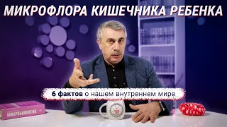 Микрофлора кишечника ребенка или 6 фактов о нашем внутреннем мире