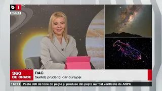 360 DE GRADE CU ALINA BĂDIC.  HOROSCOPUL SĂPTAMÂNII 12 - 18 MAI 2024.  P2/3