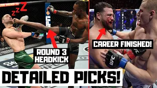 Last Minute Detailed Predictions! UFC 293 Adesanya vs Strickland - Full Card Betting Breakdown