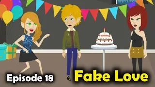 Fake Love Story | Learn English through Animated Stories | Episode 18