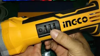 Unboxing INGCO Wireless Grinder 4mm CAGLI1001 (Unit only) and INGCO 4 Welding Magnetic Holder Set