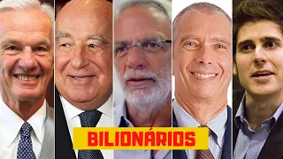 10 maiores bilionários brasileiros em 2021