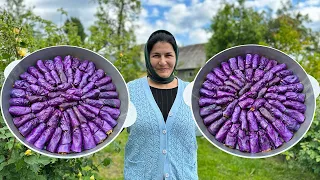 EVERYONE WILL WANT THE RECIPE FOR THIS DELICIOUS DISH! STUFFED PURPLE CABBAGE