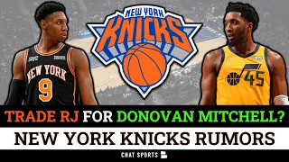 MAJOR Knicks Rumors: Jazz Want RJ Barrett In A Donovan Mitchell Trade? + Knicks Summer League Roster