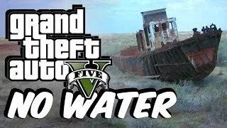 GTA 5 No Water Mod! (Underwaterworld Exploring FUN)