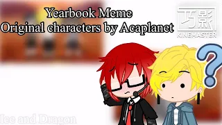Yearbook Meme? / Among US vs Zombie fandom / Original characters by Acaplanet/ Sorry but I ship them