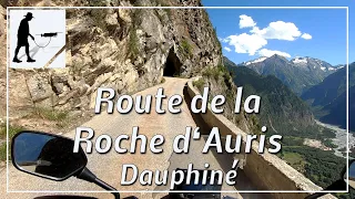 Route de la Roche d'Auris, Balcony Road D211A, Dauphiné, France - by motorcycle