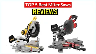 ✅ BEST 5 Miter Saws  Reviews | Top 5 Best Miter Saws  - Buying Guide