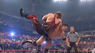 The Rock & Rikishi Vs Chris Benoit & Kane - RAW IS WAR!