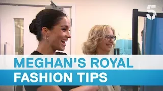 Meghan Markle gives fashion tips during royal visit to Smart Works | 5 News