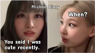 nayeon said that she *never thought* that momo was cute, then...