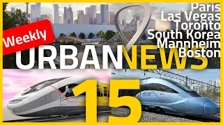 Paris RER extension | Siemens trains for Brightline West | New bridge in Toronto | Urban News 15