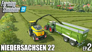 I Started The SILAGE PRODUCTION | Niedersachsen 22 | Timelapse #2 | Farming Simulator 22