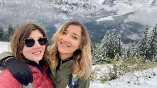 DIALOGUE WITH MY RUSSIAN FRIEND about her life and preferences. Hiking in the mountains.RUS/ENG subs