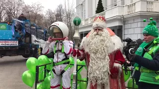ГУБЕРНИЯ встретила в Перми главного волшебника страны - Деда Мороза из Великого Устюга