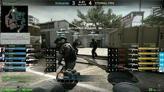 CSGO POV System Enterprise vs Eternal fire (OVERPASS) | @ IEM Cologne 2022