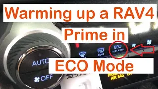 RAV4 Prime ECO Mode Warmup