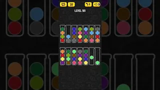 Ball Sort Puzzle - level 101