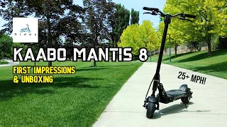 A Dual Motor Mantis for $1000! Kaabo Mantis 8 First Impressions & Unboxing