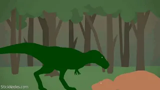 Tyrannosaurus vs Zhuchengtyrannus | Stick Nodes