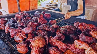 Crazy Smokey！Coconut Smoked Beef, Smoked Fish Curry / 瘋狂的肉肉大軍！椰殼燻牛肉, 燻魚咖哩-街頭美食/Street Food