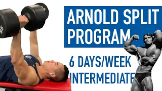 ARNOLD SPLIT | Full 6 Day Hypertrophy Program (Intermediate+)