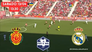 🚨MALLORCA - REAL MADRID EN VIVO🔥LIGA DE ESPAÑA EN FUT AND GOL