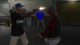 Crips vs Bloods the long stretch Gang Mission in GTA 5 - Real Life Gangs