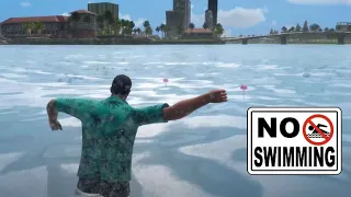 Could Tommy Vercetti Swim in Definitive Edition ?