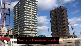 Walking, stockholm Swedn" Norrtälje walking tour 2021"بالا شهر