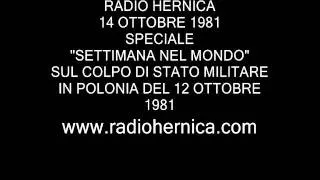 RADIO HERNICA - SPECIALE DEL 1981 SUL COLPO DI STATO IN POLONIA