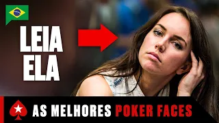 Top 5 MELHORES POKER FACES DO MUNDO ♠️ PokerStars Brasil