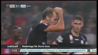 PSV Eindhoven gegen SK Sturm Graz Champions League Dritte Qualifikationsrunde Runde 1 von 2