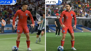 EA Sports FC 24 - PS4 VS PS5 | Gameplay Comparison